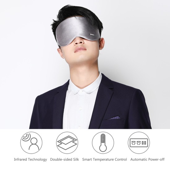 Original XIAOMI PMA Graphene Therapy Heated Eye Mask Gray