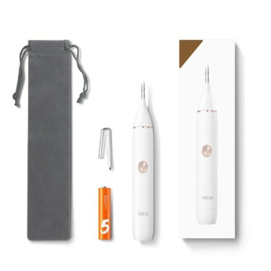 Original XIAOMI Youpin SOOCAS N1 0 Skin Scratching Electric Nose Trimmer All in One Trimmer for Nose Ears Safe Portable Nose Hair Clipper